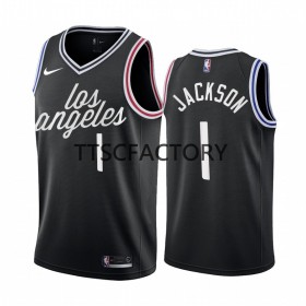 Dres Los Angeles Clippers Reggie Jackson 1 Nike 2022-23 City Edition Crno Swingman - Muške